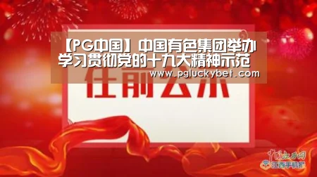 【PG中国】中国有色集团举办学习贯彻党的十九大精神示范培训班(图4) PG中国