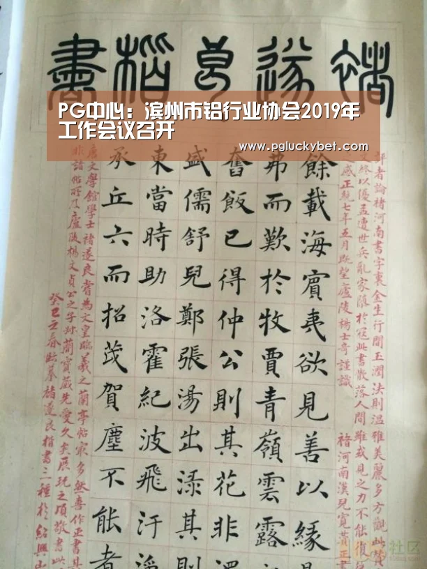 PG中心:滨州市铝行业协会2019年工作会议召开(图1) PG中心